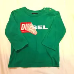 DIESEL 80cm グリーン ロンT ベビー ディーゼル