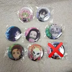 鬼滅の刃 CANバッジ とじコレ缶バッジ 花鳥風月 缶バッチ