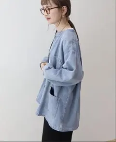 デニムジャケット デニムカバーオール　M