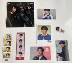 なにわ男子 BONBONVOYAGE フォトカード ぷっくりシール　長尾謙杜