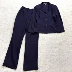 グローバレーイ【S~M相当】青紫 セットアップ ジャケット スラックス 春夏
