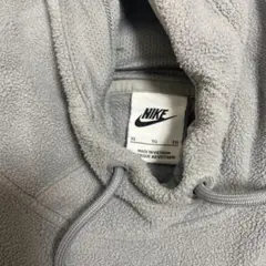 【最終】Nike フリースパーカー XL グレー