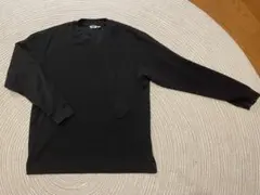 UNIQLO U ブラック ロンT XL