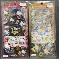 ドロップジェリーシール　キティ　ウサハナ 2枚セット