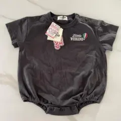 A*i様 【新品未使用】Little WEEKEND グレー ロンパース