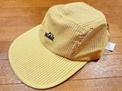 ウールリッチ WOOLRICH キャップ イエロー ストライプ シアサッカーのサムネイル
