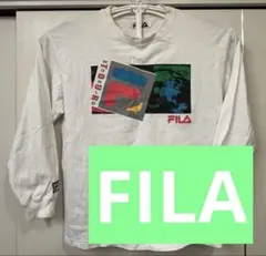 FILA グラフィックプリント 長袖カットソー　Lサイズのサムネイル