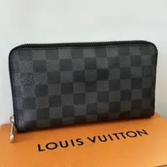 【正規品】ルイヴィトンダミエグラフィットオーガナイザージッピー　長財布のサムネイル