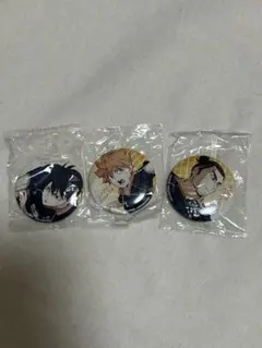 ハイキュー‼︎ 烏野高校　缶バッチ3個セット