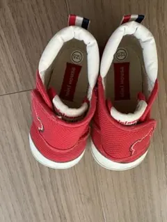 miki HOUSE ベビーシューズ 12.5 レッド