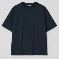 UNIQLO【M】エアリズムコットンオーバーサイズTシャツ 5分袖 メンズ
