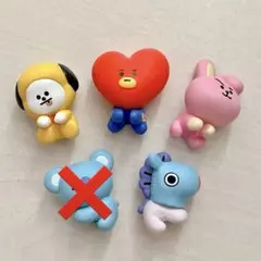BT21 ハグコット ガチャ ケーブル マスコット フィギュア