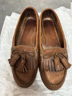 COLE HAAN コールハーン　キルト タッセルローファー フリンジ　6.5