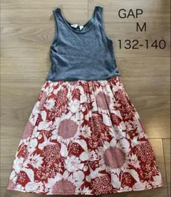 GAP KIDS M 130 タンクトップ　花柄　ワンピース キッズ