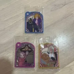 ワンピースグミ　カード　3種