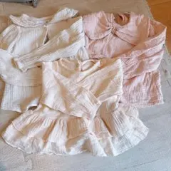 美品★3点おまとめ売り 2歳3歳 女の子 長袖ブラウス 3点 ZARA Ｈ＆Ｍ