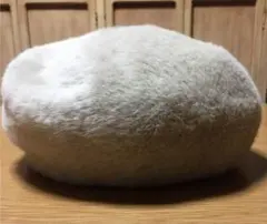 アンゴラ風ベレー帽 ベージュ 値下げ！のサムネイル