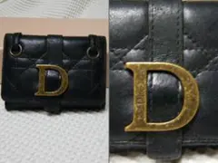 クリスチャン ディオール 本革　カードコインケース