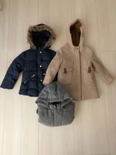 コート3点セット　ZARA size6 116cm　他