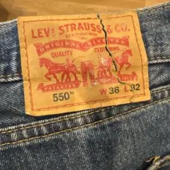 LEVI'S 550 デニムパンツ W36 L32