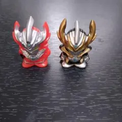 ウルトラマン　指人形　２体セット