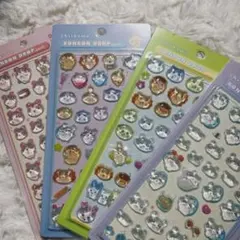 ボンボンドロップシール　ちいかわ第二弾　古本屋　モモンガ　ポーズ　ニコニコ