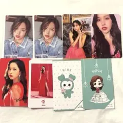 TWICE ミナ Mina 8枚セット 新品 トレカ TWICE トレカ① - メルカリ