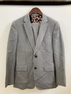 【極美品】ポールスミス×ロロピアーナ セットアップスーツ SOHO グレー M