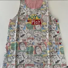 完売品　トイストーリーエプロン　ディズニー　エプロン　新品未使用　保育士　幼稚園