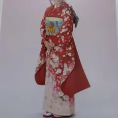 振り袖　低身長の方へ