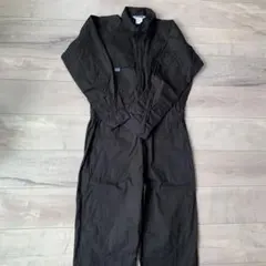 SOWA オーバーオール　黒Mサイズのサムネイル