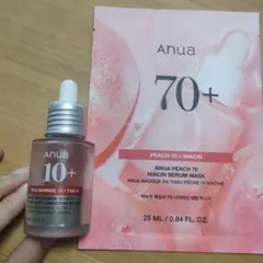 セット/Anua ダークスポットセラム＆Peach 70 Niacin パック