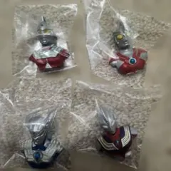 【4種セット】一番くじ ウルトラマン E賞 英雄頭鑑 ウルトラヒーローのサムネイル