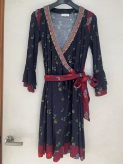 archiアーキ 初期雑誌掲載多数花柄ガウンワンピースハグオーワー