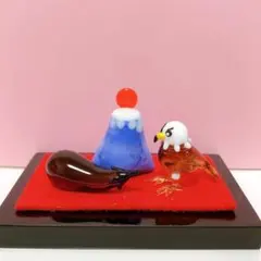 唐津　茄子置物 唐津 茄子置物