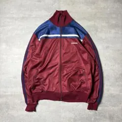 adidas】デサント製 トラック ジャージ ビンテージ レトロ80s - メルカリ