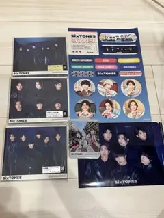 SixTONES バリア　3形態 特典付き
