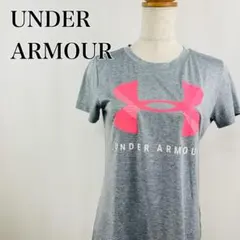アンダーアーマー　ビッグロゴ　ビッグプリント　スポーツ　半袖Tシャツ【4772】