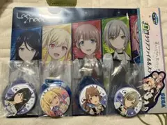 セガラッキーくじ プロセカ クリアファイル ステッカー 缶バッジ 5点セット