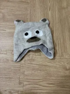 mont-bell ベビー ニット帽 クマデザイン