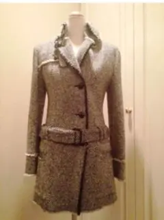 美品!雑誌掲載CanCamアプワイザーリッシェ ツィードコート１セオリー