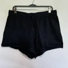ギャップ ショートパンツ 裾広 無地 L 黒 綿 リラックスのサムネイル
