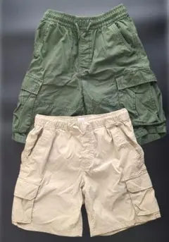 【美品・GAP】半ズボン2本セット 150cm