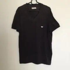 EMPORIO ARMANI VネックTシャツ 黒