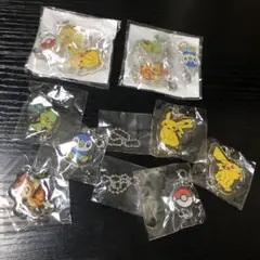 ポケモン　アクリル3連キーホルダー