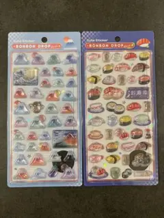 【正規品】ボンボンドロップシール　和柄　寿司&富士山