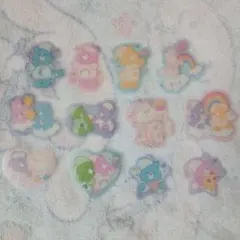 ケアベア フレークステッカー 12枚セット