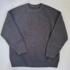 BATONER SIGNATURE CREW NECK チャコールグレー 4のサムネイル
