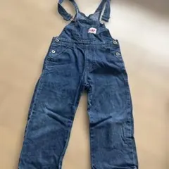 ダークブルー デニムオーバーオール 100cm