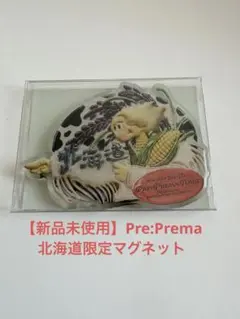 藤井風 Pre: Prema Tour ご当地マグネット 北海道 銀のキラキラ付
